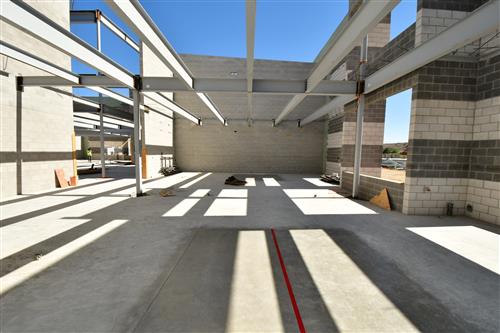 Near elevator 